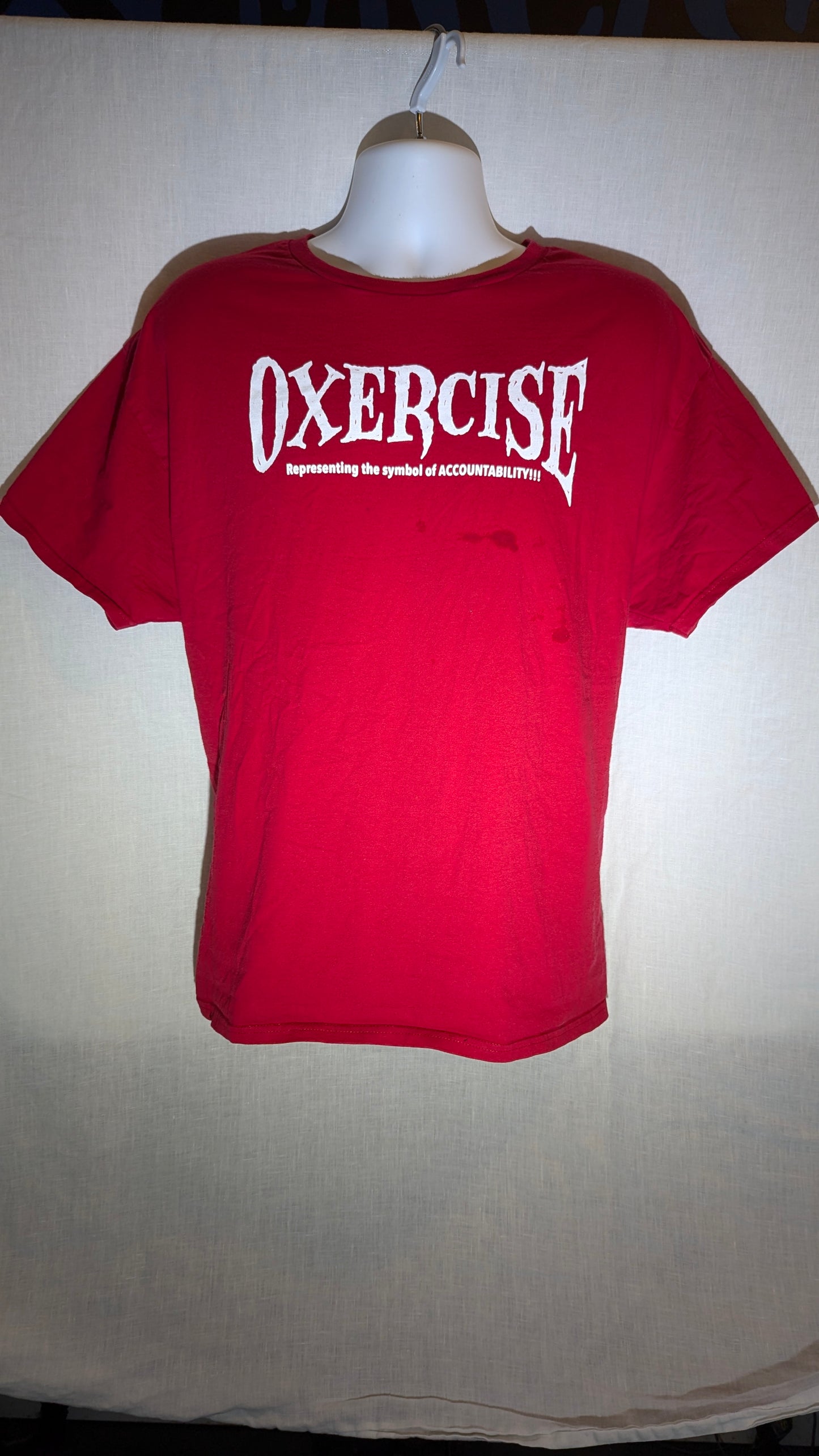 Oxercise "Accountability!!!!" Hanes Authentic T-Shirts