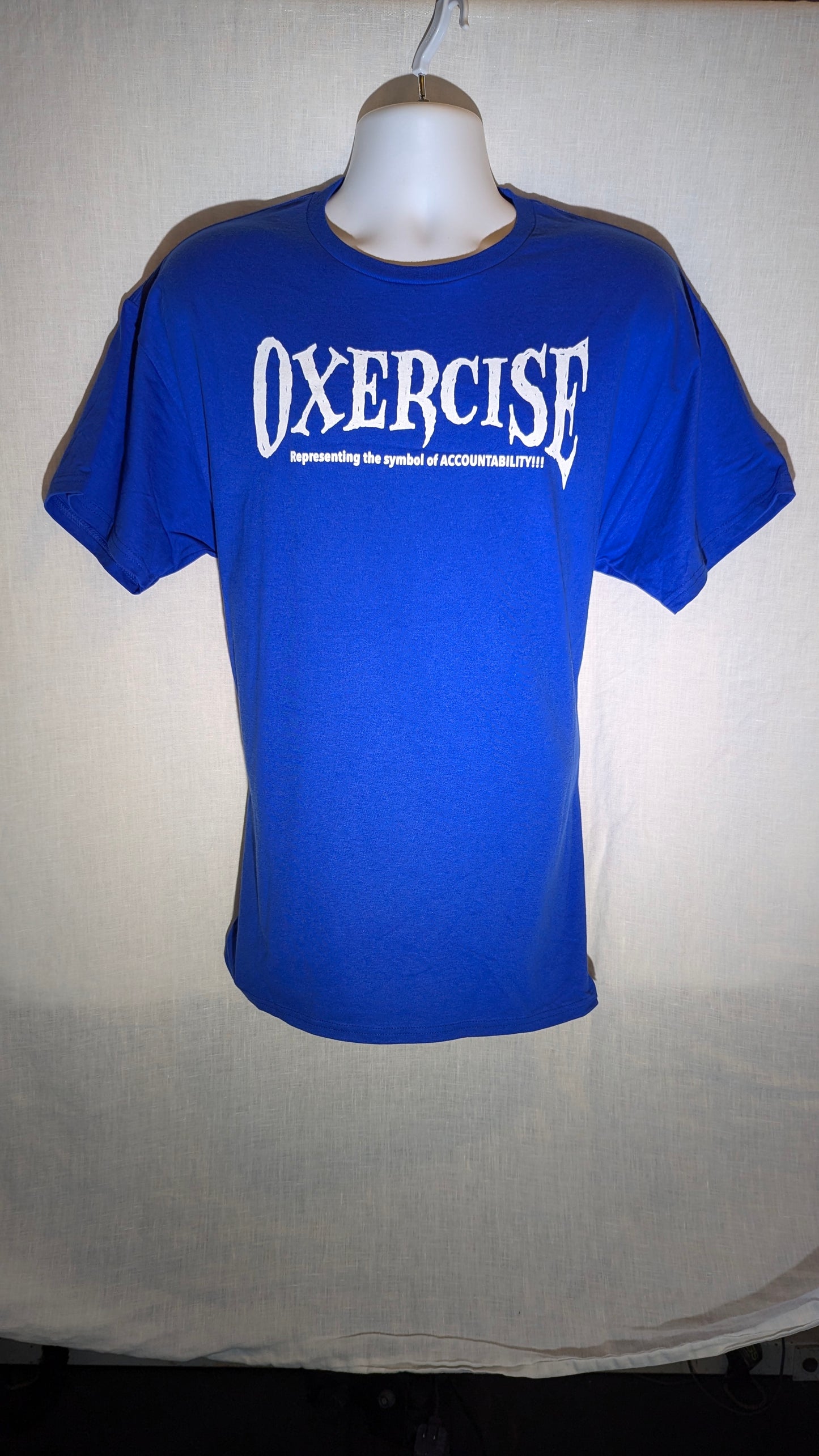 Oxercise "Accountability!!!!" Hanes Authentic T-Shirts
